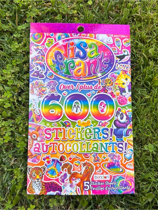Lisa Frank Other - Lisa Frank 600+ autocollants Rainbow Sticker Pack